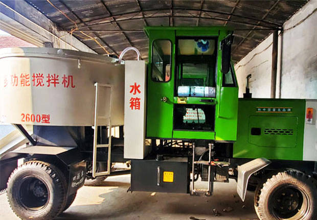 四驱平口搅拌车 多功能圆盘式平口朝天锅 水泥砂浆搅拌机的技术特点和