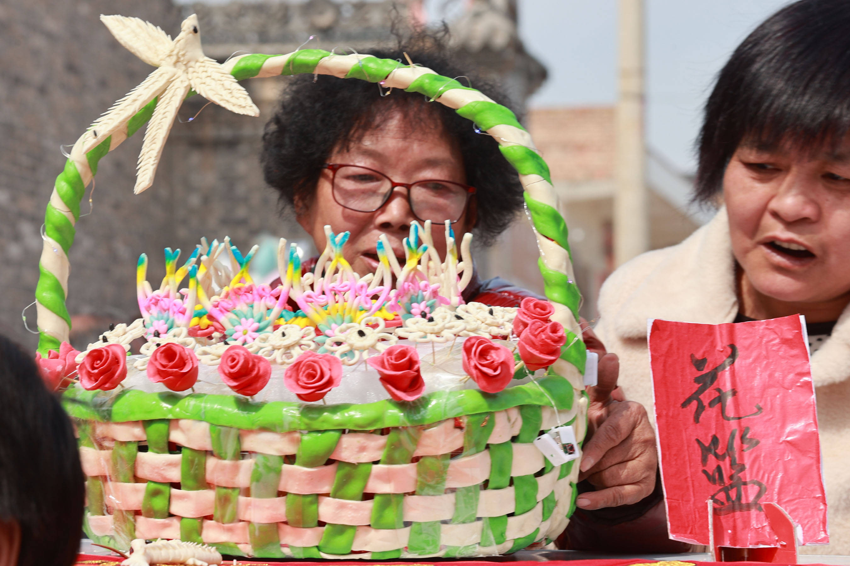 二月二龙抬头 陕西大荔阿寿村开启赛花馍