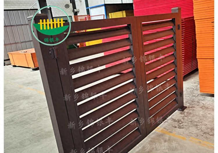 锦银丰护栏锌钢百叶窗型材外墙通风用铝合金百叶窗