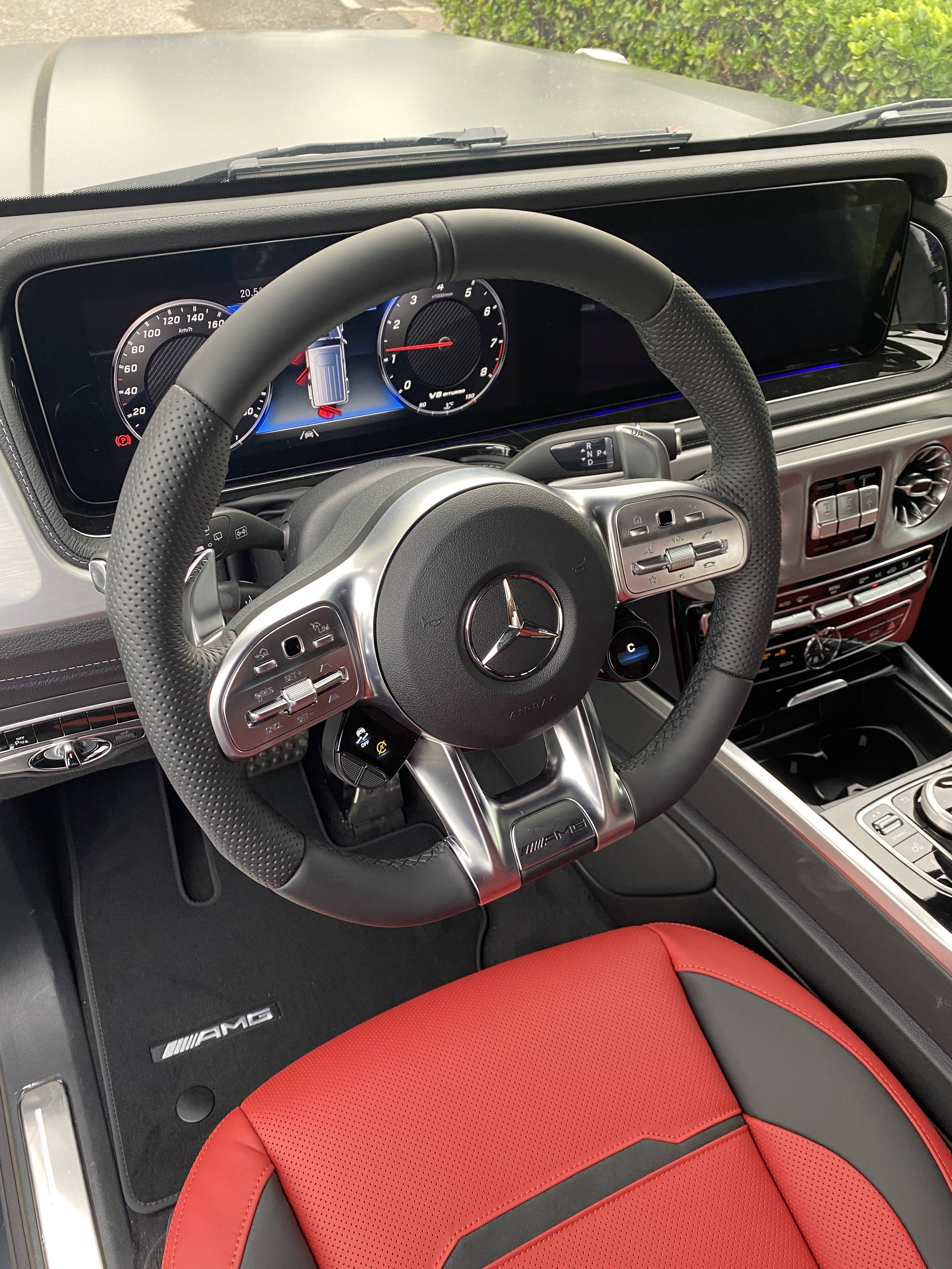 不仅仅是感官享受 更多的是直达内心的触动 2024款奔驰g63amg 内饰