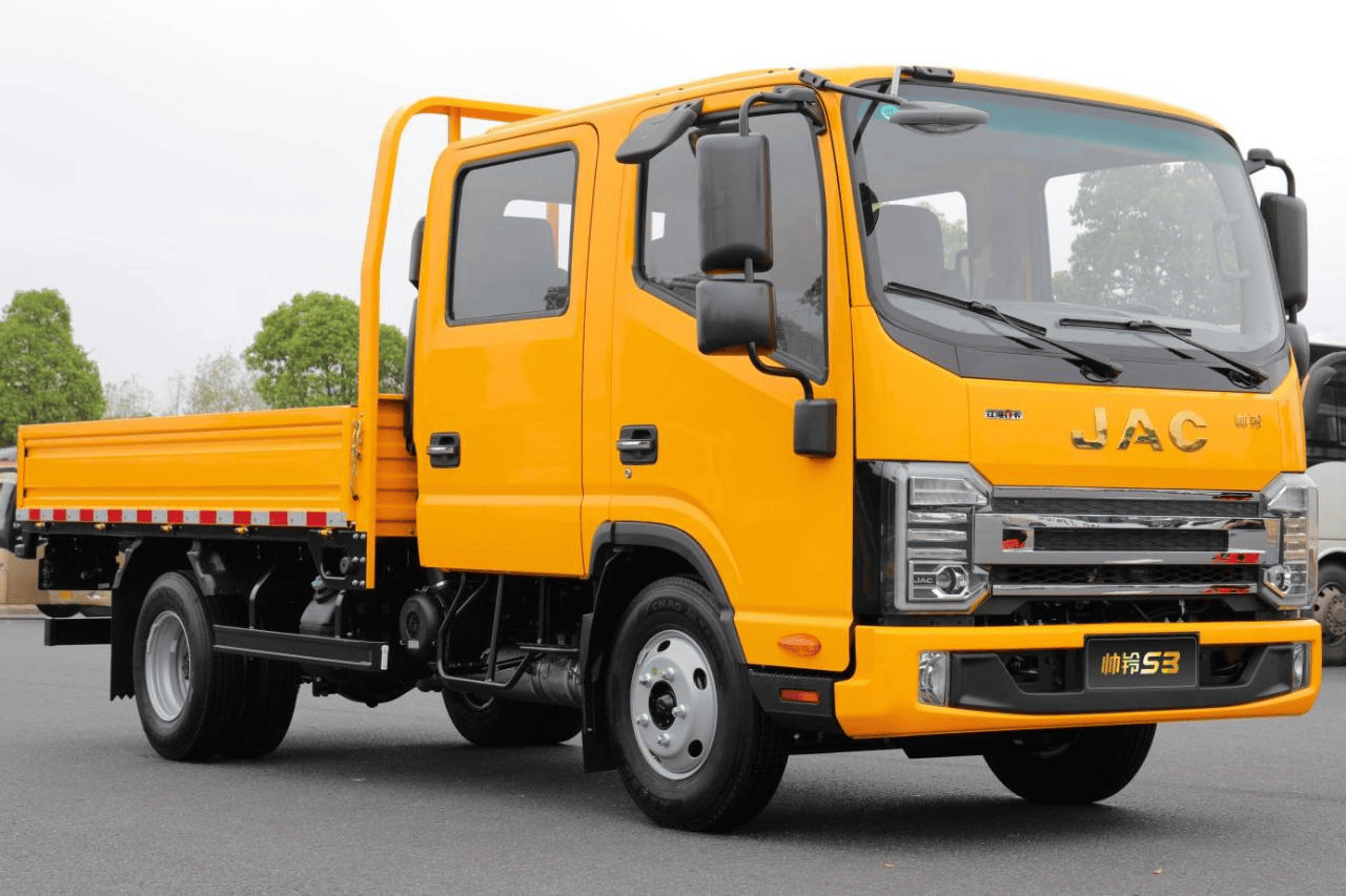 商贸市政好帮手,江淮1卡帅铃s3双排座载货载人两不误