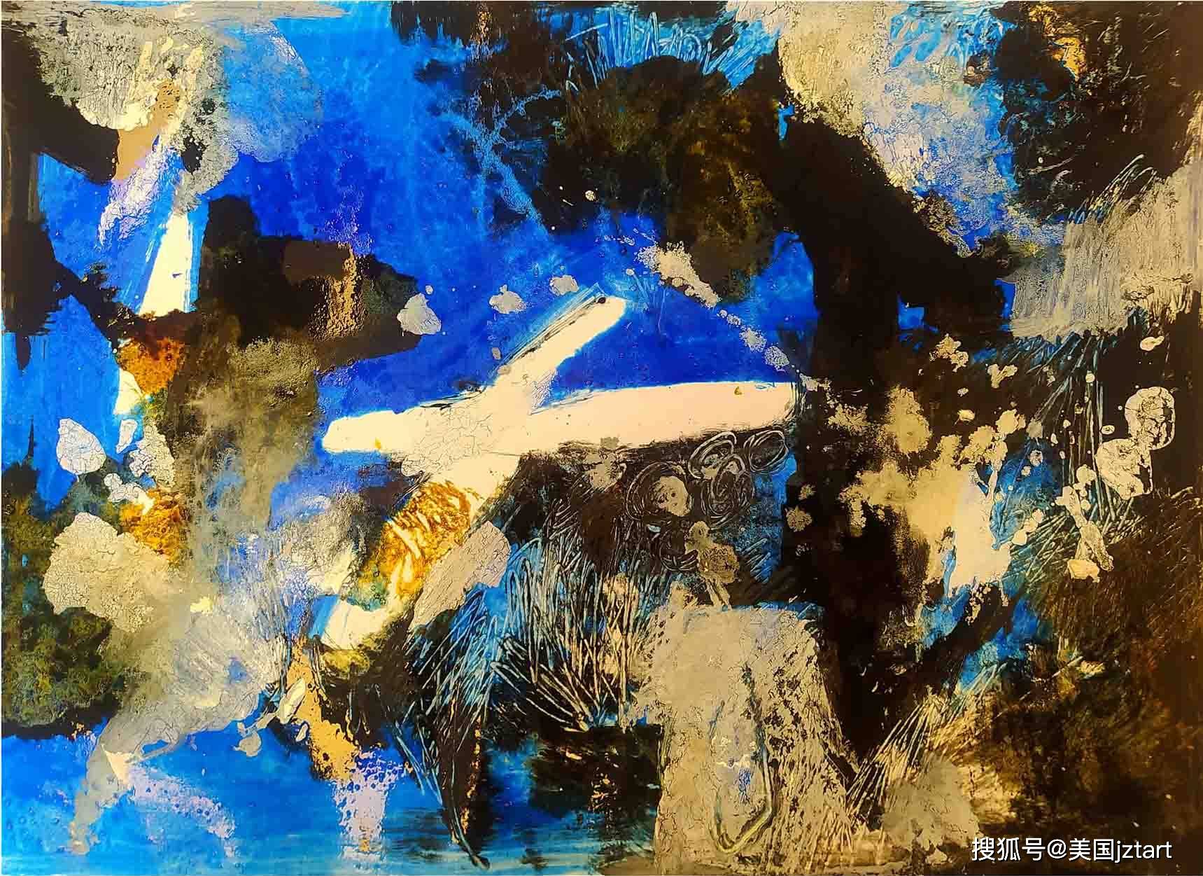 抒情式的抽象/法国当代画家克莱尔·梅里乔 (claire mérigeau)_展览