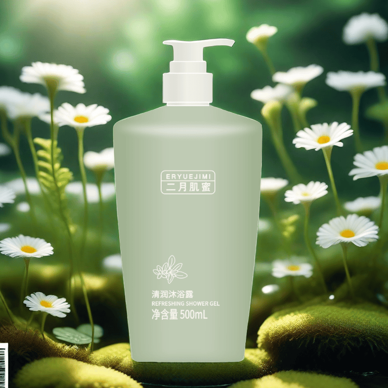 二月肌蜜烟酰胺去角质沐浴露焕活肌肤享受丝滑沐浴新体验
