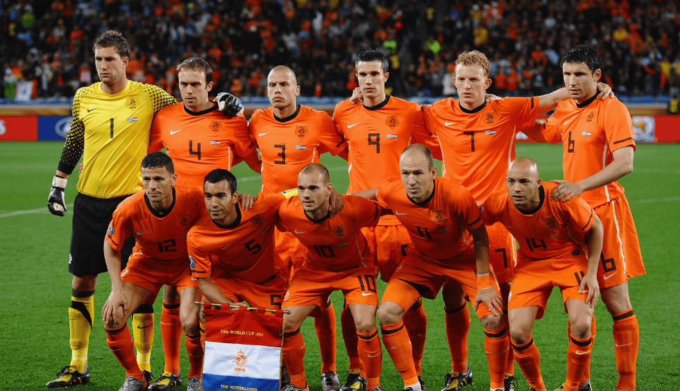 荷兰国家队目前在世界