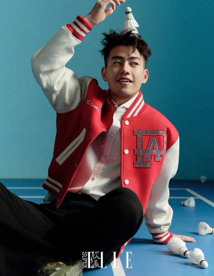 图集王昶登上elle杂志