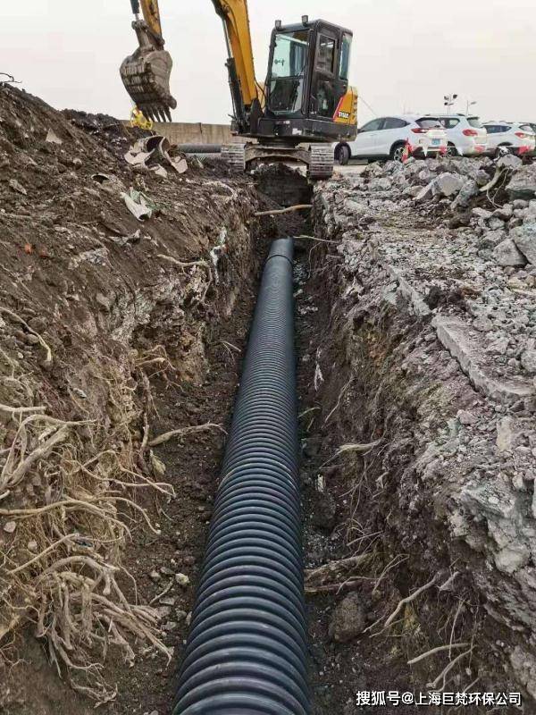 上海排污管道开挖上海改造雨污管道安装上海管网改排下水管道