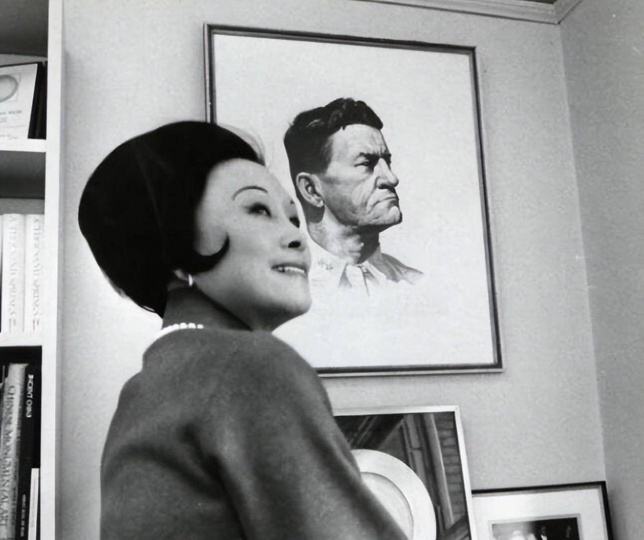 结婚10年,为丈夫守寡60年,8位美国总统聘请过,自称一生没白活_陈香梅