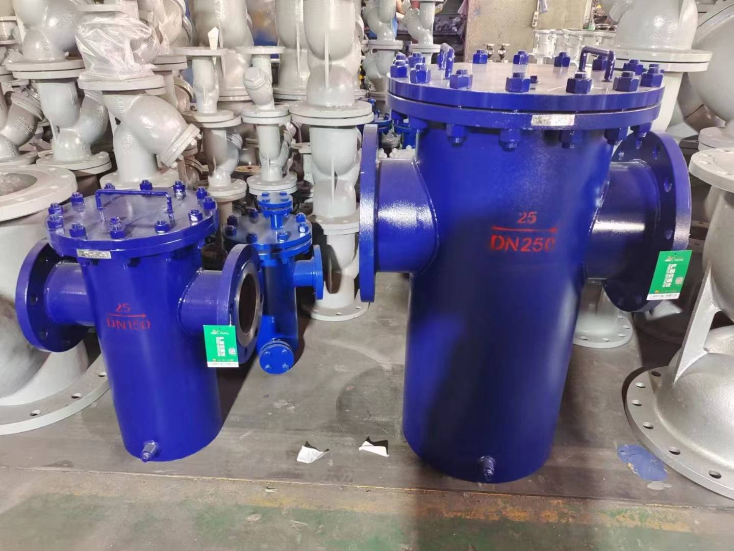 直通篮式过滤器,产品采用sh/t 3411-2017标准