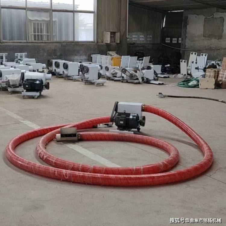 移动装车吸谷机 小型多功能吸粮机 120直径麦子装车抽料机