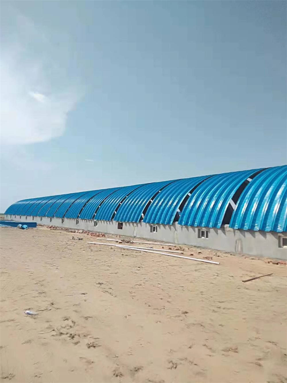 拱形屋顶包人工的结构稳定性分析