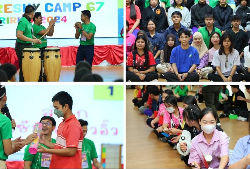 泰国格乐大学组织2024 学年第二次(泰国中部地区)预备营活动_新生