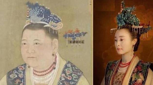 刘娥身穿龙袍,接受了宋仁宗和群臣所上尊号:应元崇德仁寿慈圣皇太后