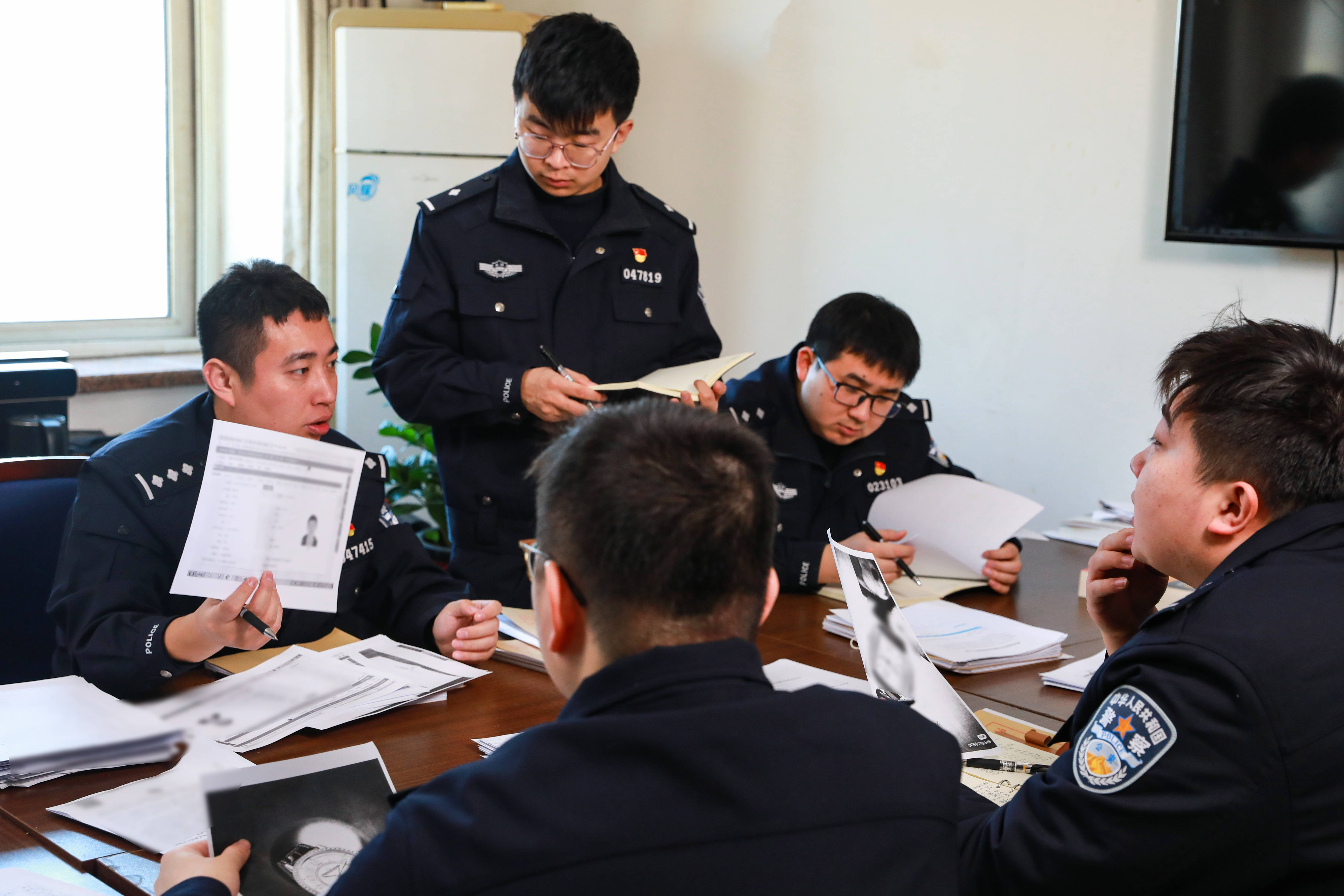 刑警照片真实图片