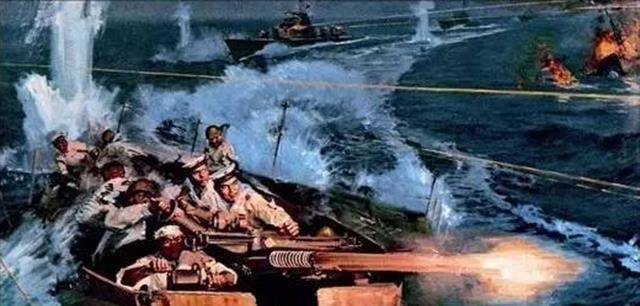 原创西沙海战389号舰遭南越重伤郭玉东舍命堵漏水口后英勇牺牲