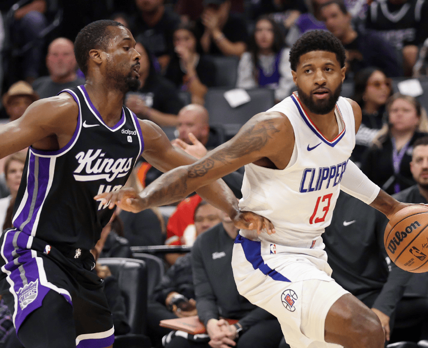 完败小萨2220乔治很无奈威少202尽全力哈登7中1真没借口