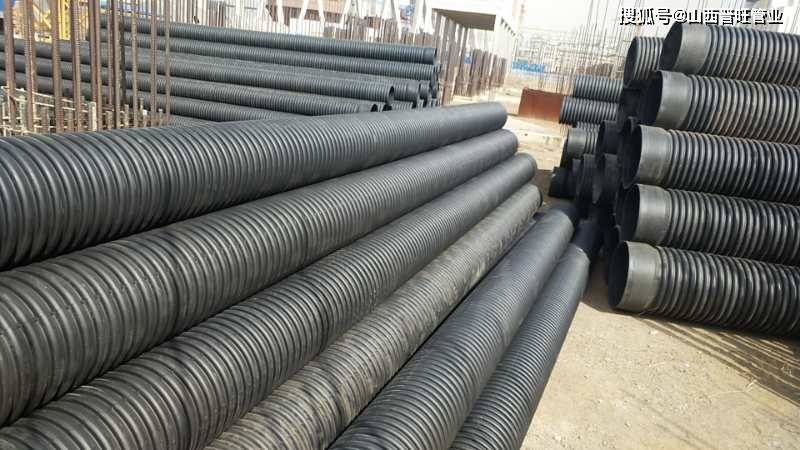 山西晋旺各种波管管施工现场图片波纹管型号200300400500600800