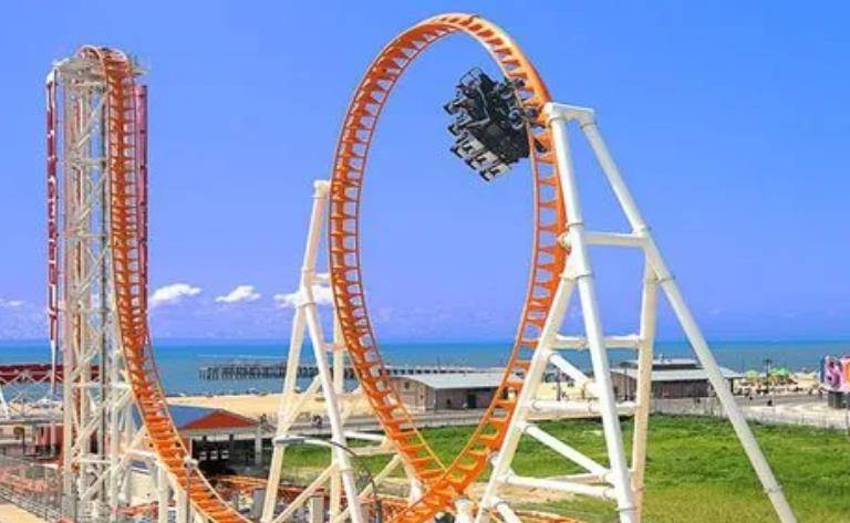 原创英国博士设计487米高过山车,专为"安乐死"设计,7个来回无人能活