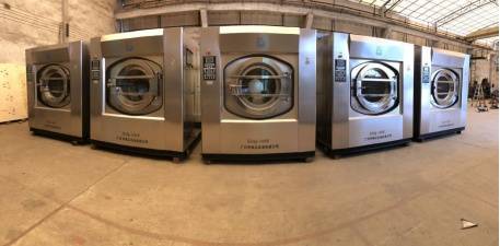 洗衣机直销厂家提供深圳主题酒店洗衣处国产工业洗衣机订做案例便知