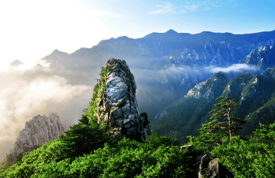 营口雪岳山图片