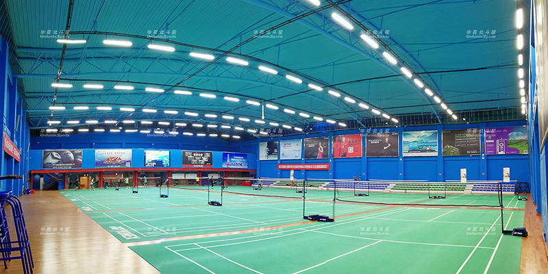羽毛球场馆照明用什么灯好,华夏北斗星led球场灯光照明