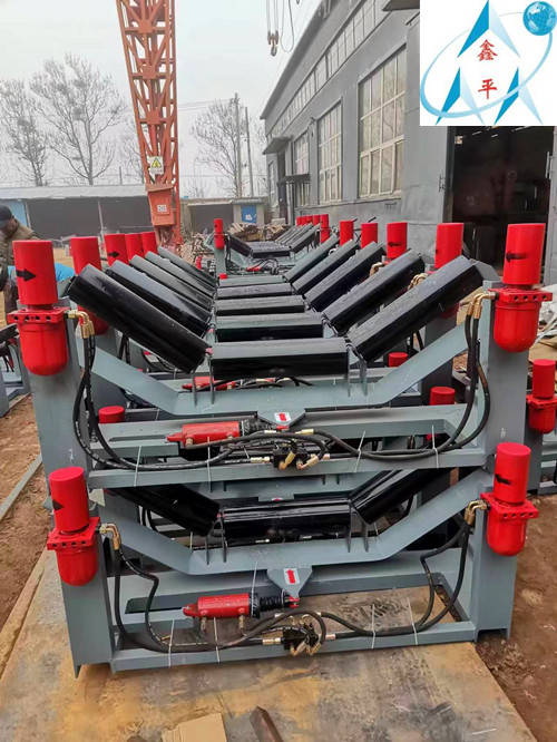 皮带机无动力液压自动纠偏装置的托辊是通用的吗