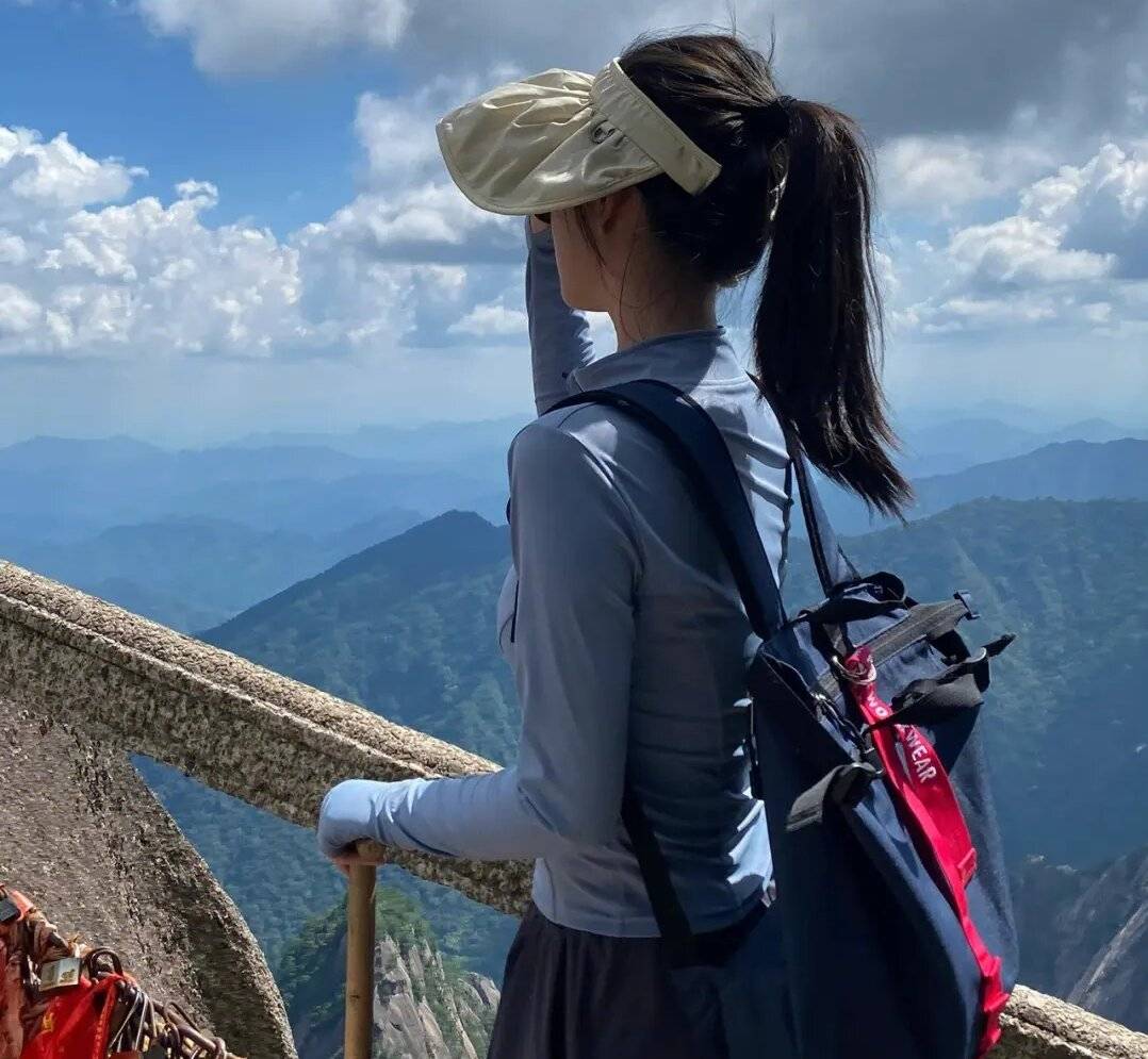 黄山拍照姿势图片