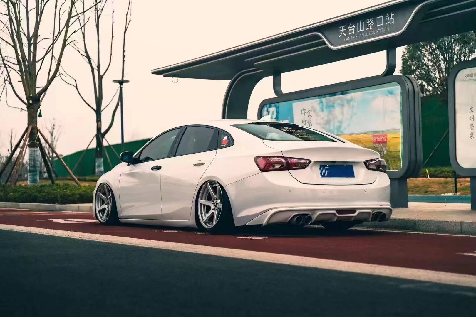 迷人姿态迈锐宝xl改装airbft气动避震