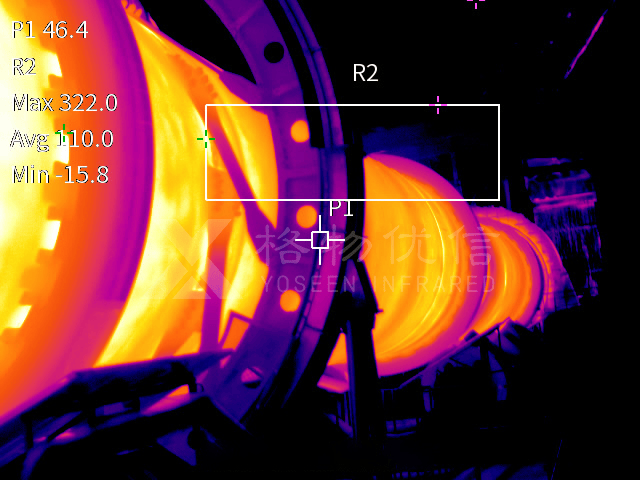 水泥窑红外热像仪监测系统