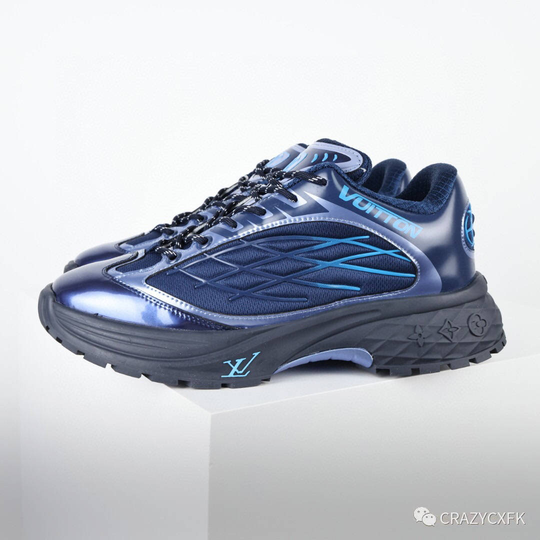 louis vuitton discovery lv 厚底系带运动老爹跑步鞋