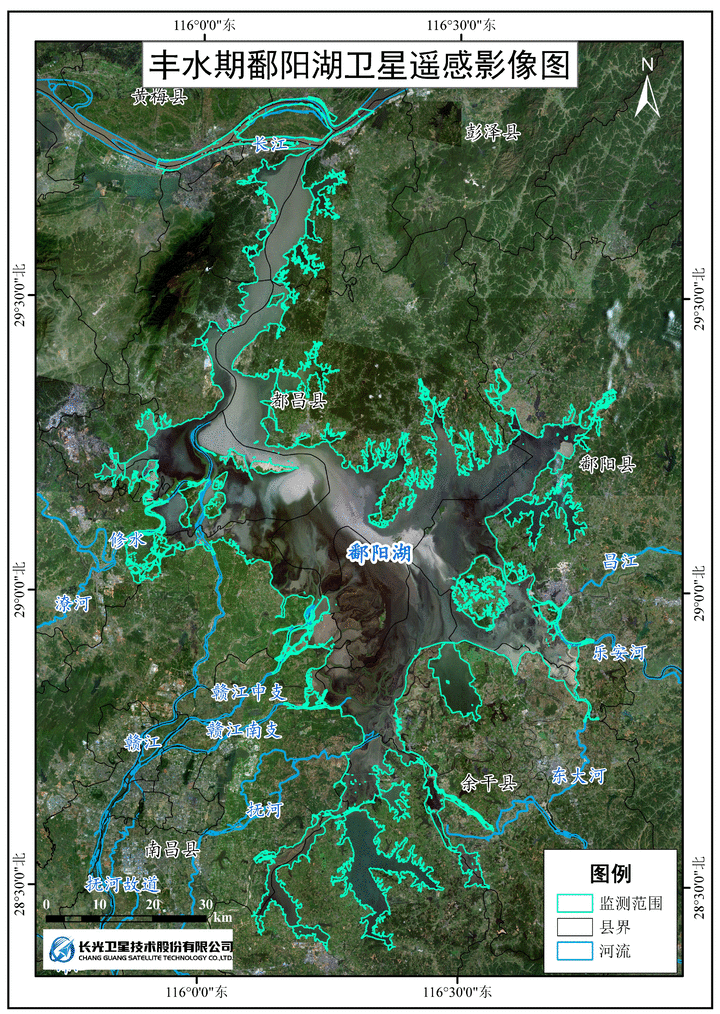 卫星视角见证鄱阳湖动态变化