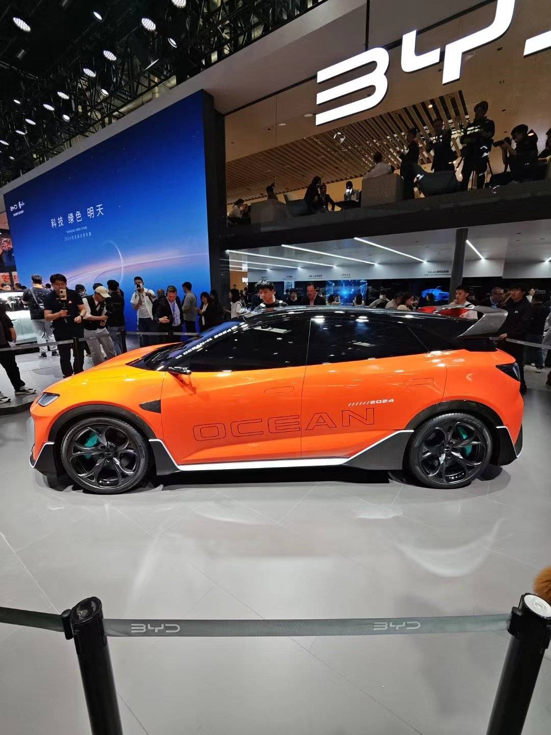 海洋灵感与科技融合,比亚迪ocean-m概念车引领新一代设计潮流!