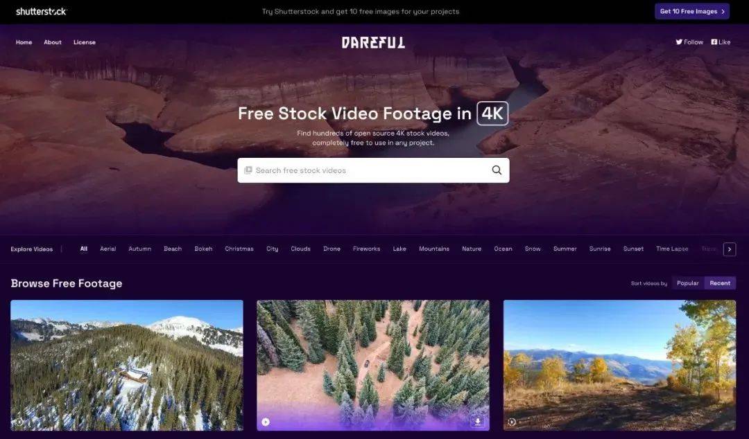 这几个国外风景视频素材网站可以看看_在线_摄影_viewbug