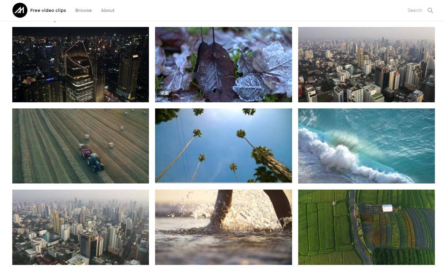 这几个风景视频素材15秒网站好用方便!