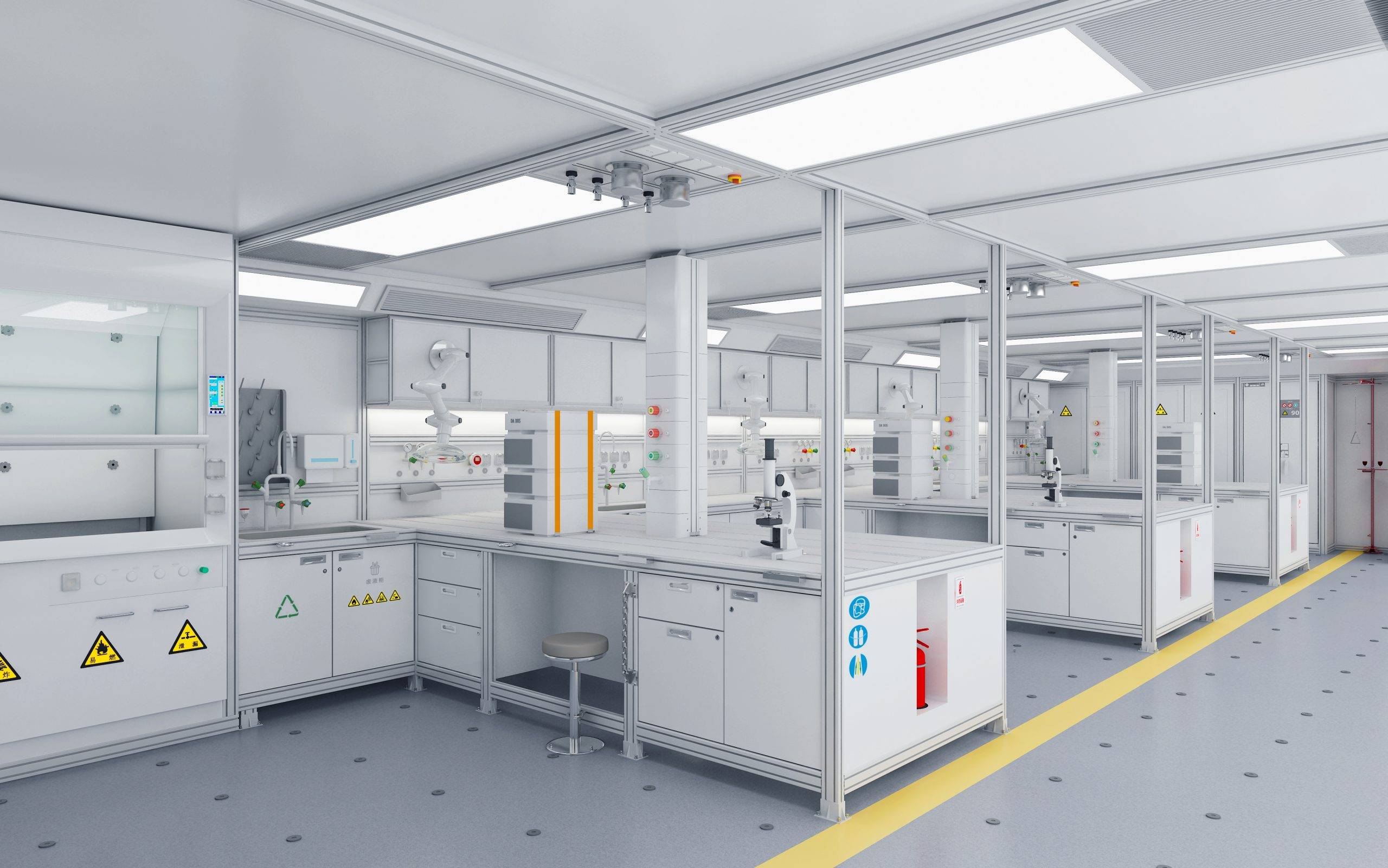 一,空间布局合理,确保流程顺畅pcr检测实验室的空间布局应遵循科学