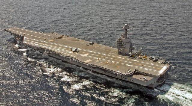 2万吨的福特级航母,能够刚过17级台风利奇马吗?