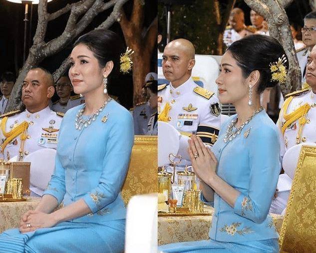 泰国国王的贵妃诗妮娜图片