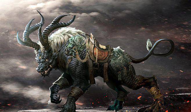 封神中最弱的坐骑,和凡马差不多,但其主人很厉害,统领五方大帝