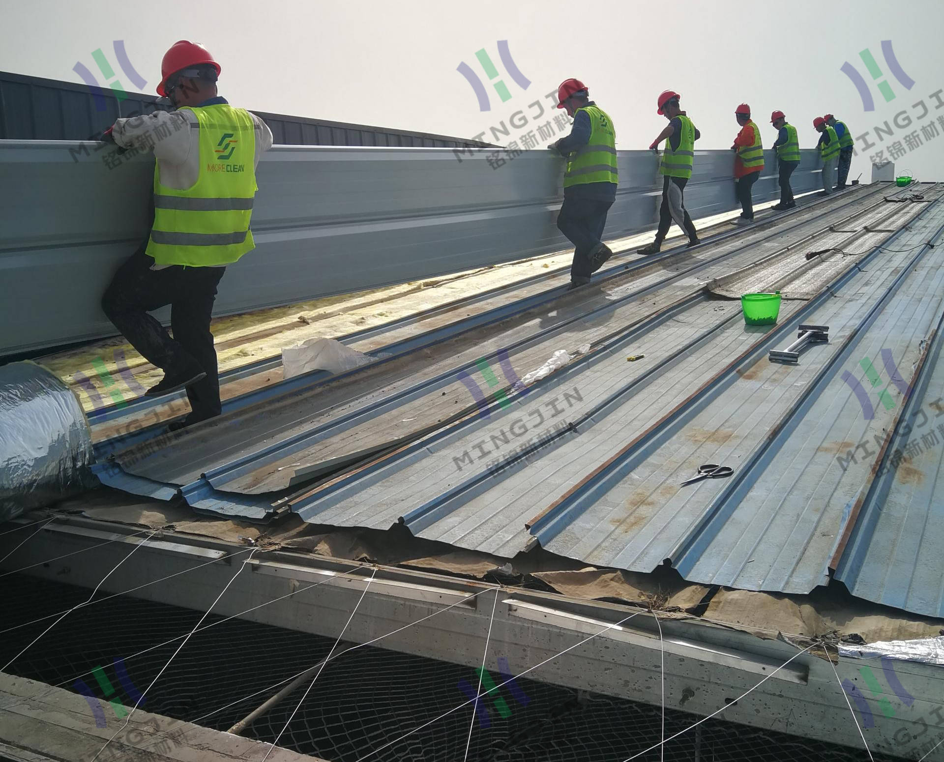 成本低,周期短,免除锈翻新成彩钢瓦翻新新选择!