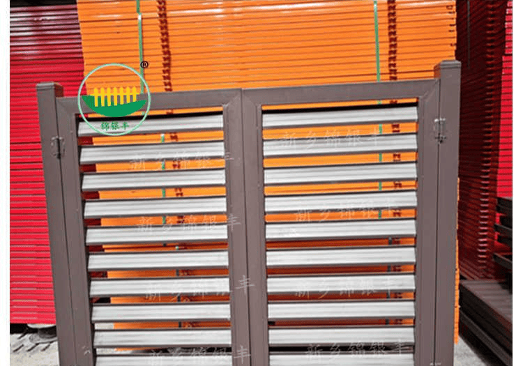 新乡北环开发商用空调百叶窗 建筑装饰锌钢百叶窗 安装快