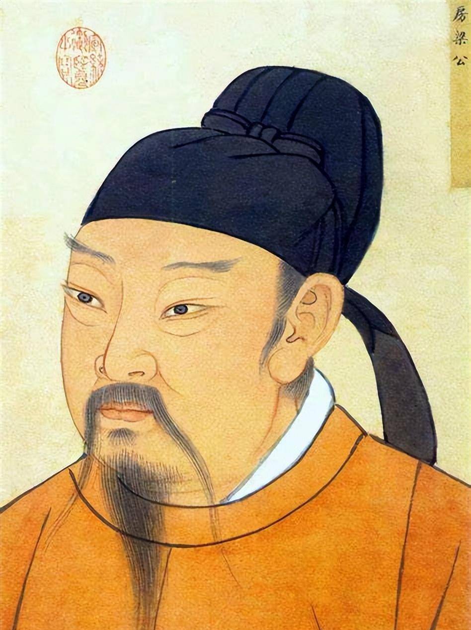 房玄龄人物像第三名:霸道首辅张居正诗颂:满腹经文治世论,事必亲躬如