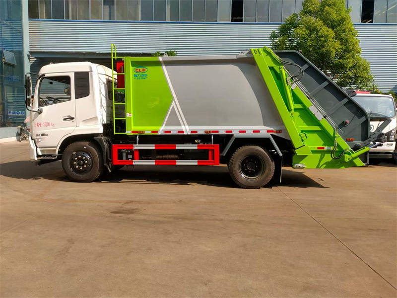 东风天锦12方压缩垃圾车