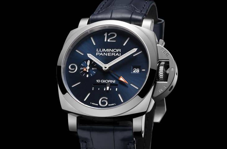 panerai沛纳海旗下具备动力储存显示功能的手表过往有个特殊设计就是