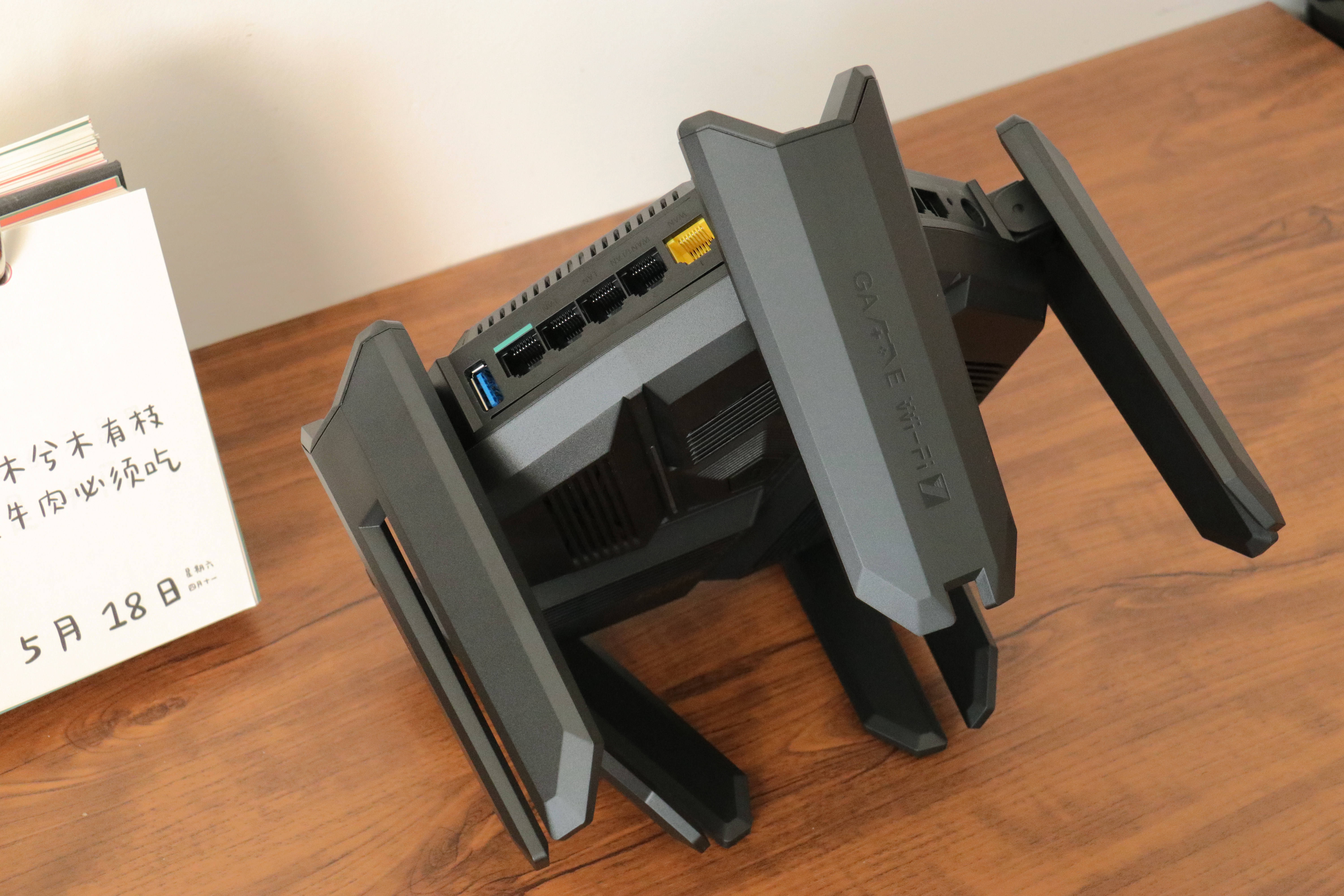 200平大户型全屋WiFi首选：锐捷天蝎BE72 Pro电竞路由器，支持WiFi7