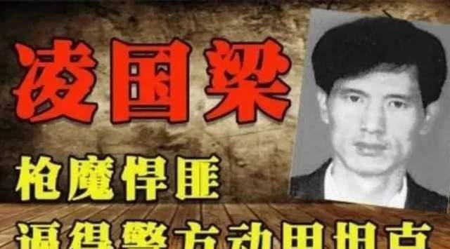 辽宁第一悍匪凌国梁,为抓捕他调动坦克压制,6位民警牺牲