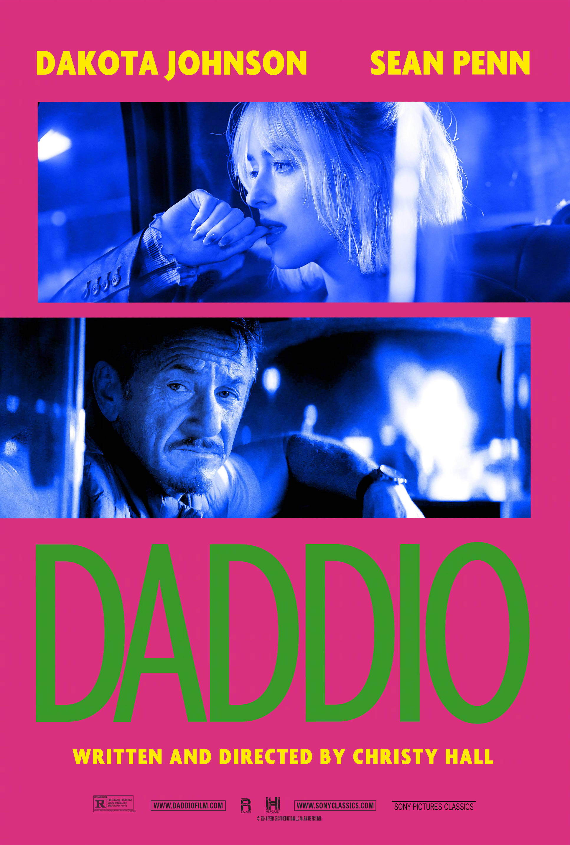 达科塔·约翰逊西恩·潘主演新片《达迪奥》发布新海报 6月28日北美上映