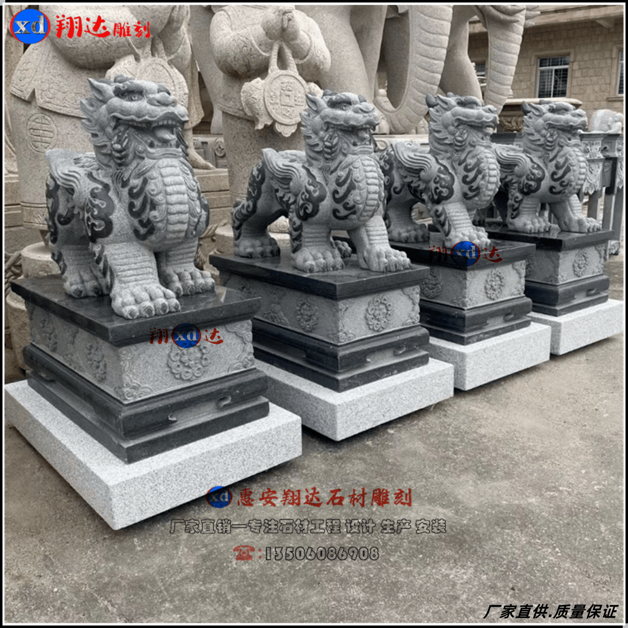 雕刻石雕貔貅需要雕刻师具备一定的技术和经验,并且要在雕刻过程中