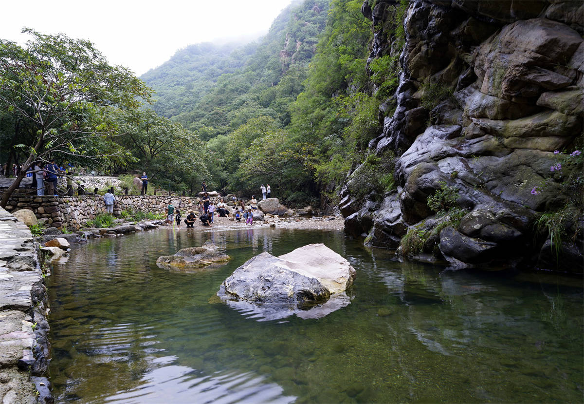 周末蓟州自驾游,独乐寺参观古建筑,梨木台欣赏好风光