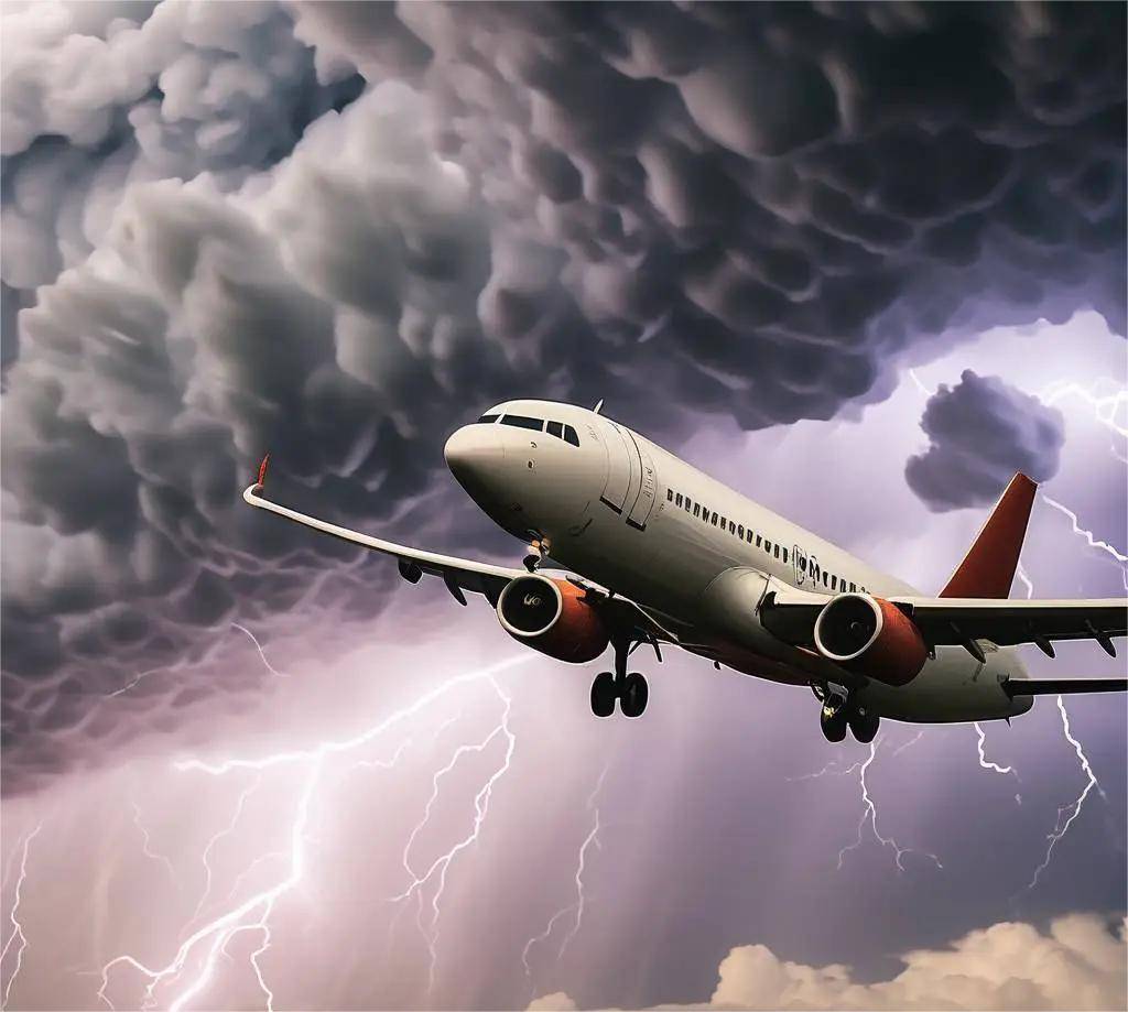 你知道空中飞行的飞机最怕哪种天气吗?
