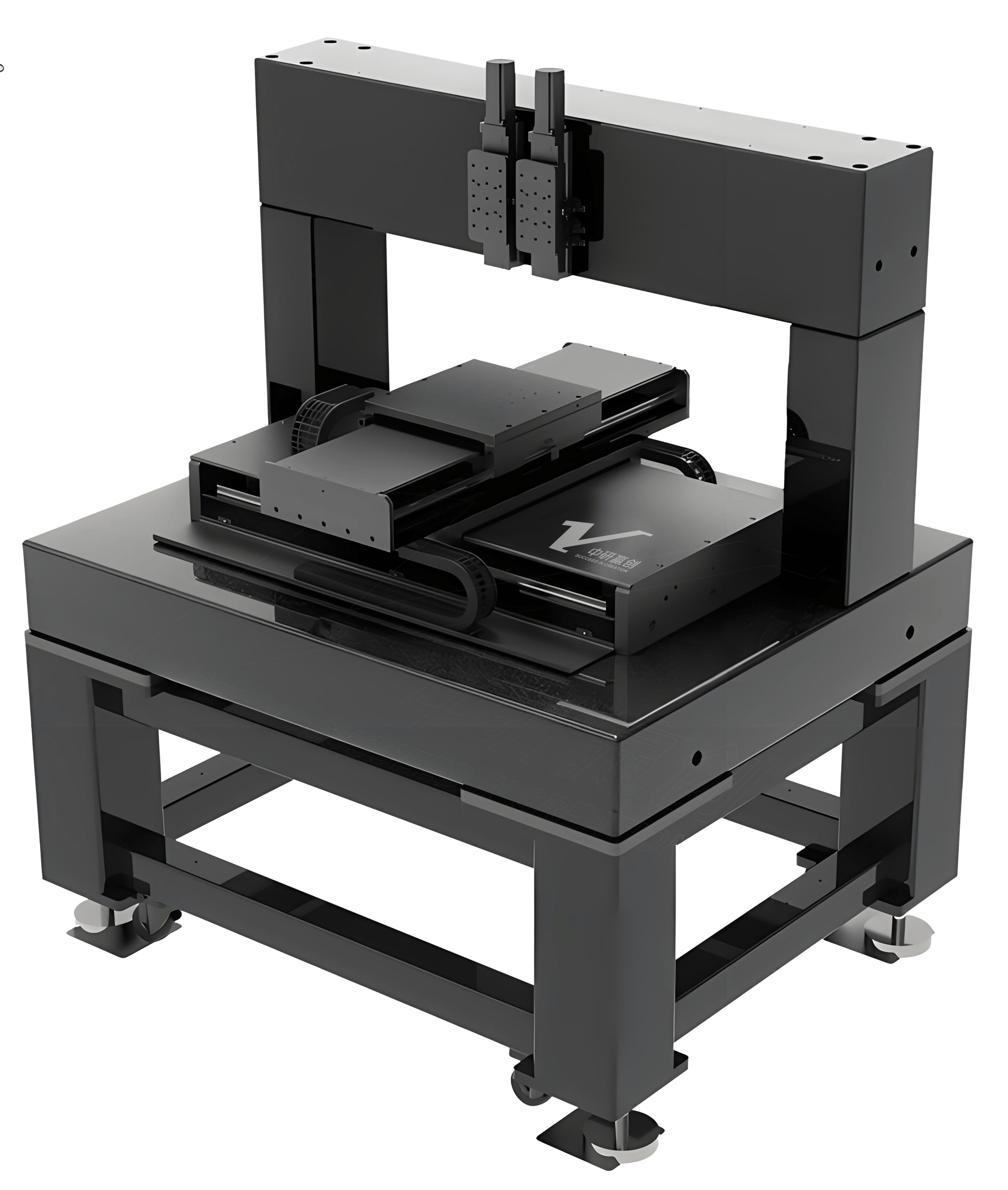 高动态仿形能力是精密大理石动/定龙门平台的一大亮点.