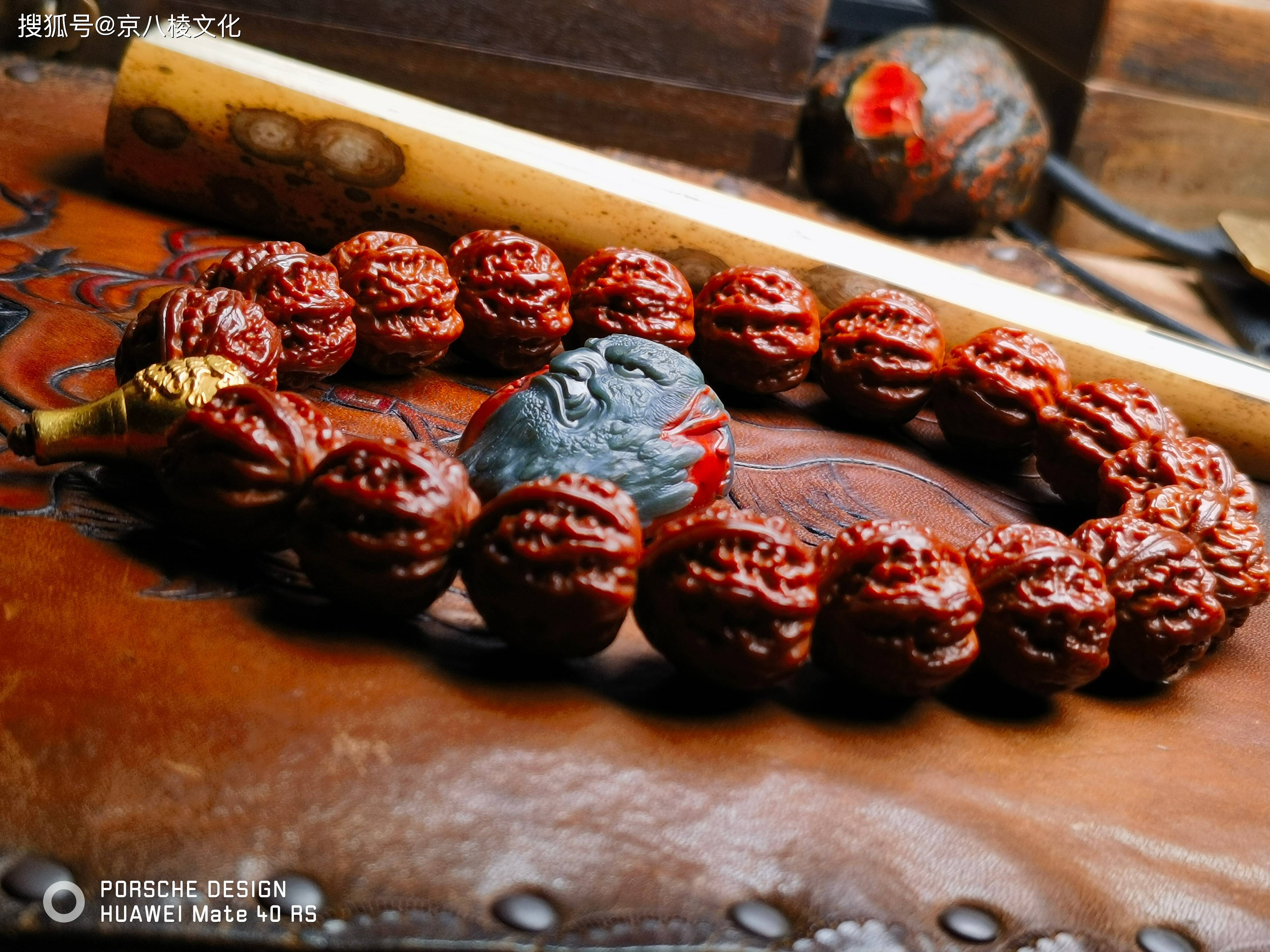 小核桃手串京八棱龙纹八道筋传奇上部《缘起凤凰岭》【2】